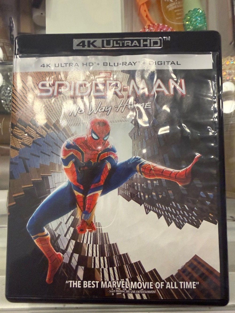 Marvel Spider-Man No Way Home 4K Blu-ray - Red, Blue exclusive scene
